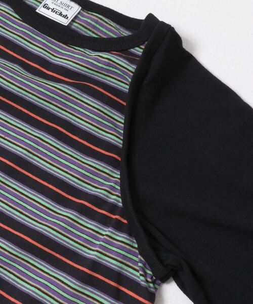 URBAN RESEARCH(アーバンリサーチ)の「Girls department Club W.BORDER TANK LAYER LS(Tシャツ/カットソー・レディース・ブラック/ブラウン・FREE)」の15枚目の写真
