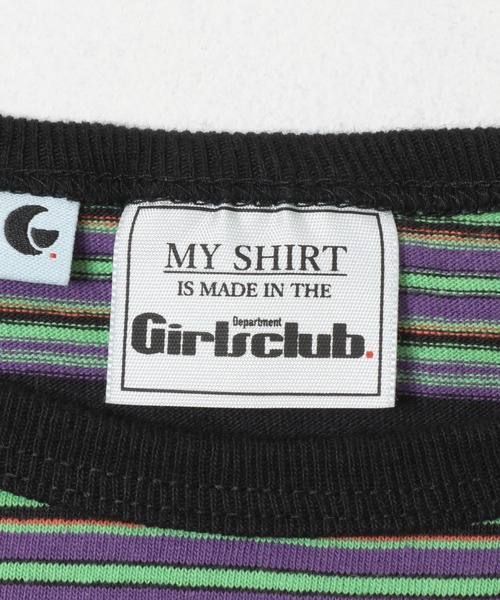 URBAN RESEARCH(アーバンリサーチ)の「Girls department Club W.BORDER TANK LAYER LS(Tシャツ/カットソー・レディース・ブラック/ブラウン・FREE)」の7枚目の写真