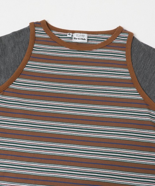 URBAN RESEARCH(アーバンリサーチ)の「Girls department Club W.BORDER TANK LAYER LS(Tシャツ/カットソー・レディース・ブラック/ブラウン・FREE)」の10枚目の写真
