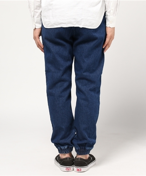 AMERICAN RAG CIE(アメリカンラグシー)の「AMERICAN RAG CIE 裾リブ デニムパンツ / 111-AUH-M161-PT063(その他パンツ・メンズ・インディゴブルー/ホワイト・1/2/3)」の4枚目の写真