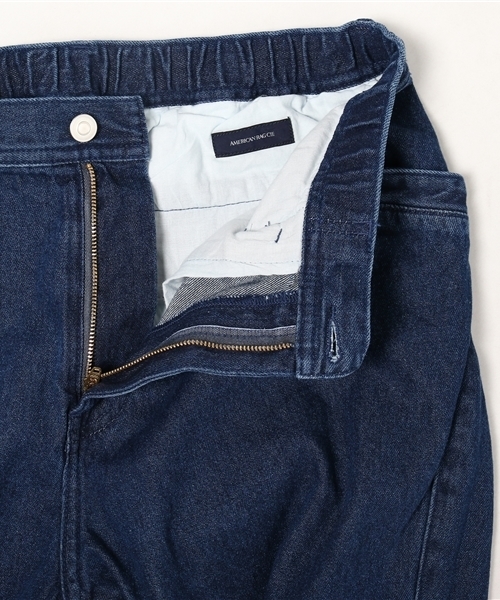 AMERICAN RAG CIE(アメリカンラグシー)の「AMERICAN RAG CIE 裾リブ デニムパンツ / 111-AUH-M161-PT063(その他パンツ・メンズ・インディゴブルー/ホワイト・1/2/3)」の10枚目の写真