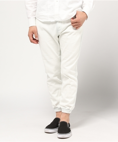 AMERICAN RAG CIE(アメリカンラグシー)の「AMERICAN RAG CIE 裾リブ デニムパンツ / 111-AUH-M161-PT063(その他パンツ・メンズ・インディゴブルー/ホワイト・1/2/3)」の16枚目の写真