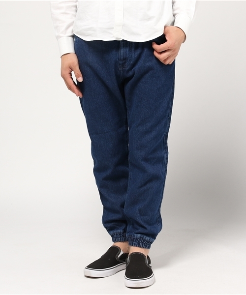 AMERICAN RAG CIE(アメリカンラグシー)の「AMERICAN RAG CIE 裾リブ デニムパンツ / 111-AUH-M161-PT063(その他パンツ・メンズ・インディゴブルー/ホワイト・1/2/3)」の17枚目の写真