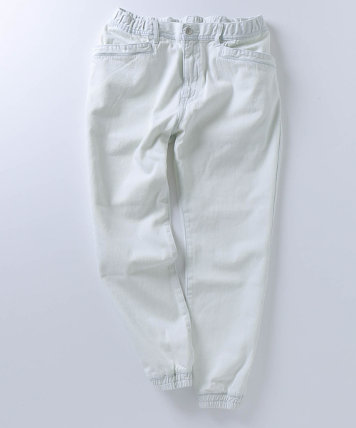 AMERICAN RAG CIE(アメリカンラグシー)の「AMERICAN RAG CIE 裾リブ デニムパンツ / 111-AUH-M161-PT063(その他パンツ・メンズ・インディゴブルー/ホワイト・1/2/3)」の13枚目の写真