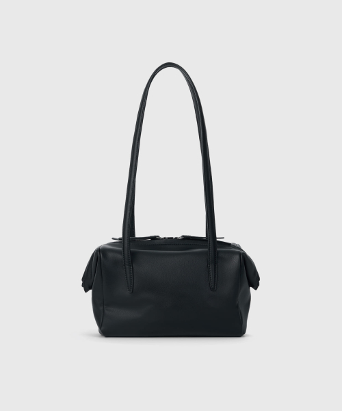 LOOKAST（ルックキャスト）の「フェイレザーショルダーバッグ / FAYE LEATHER SHOULDER BAG_2colors（ショルダーバッグ・レディース・ブラック/ライトイエロー・ONE SIZE）」の4枚目の写真