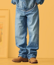 Calvin Klein/カルバンクライン 90S STRAIGHT BOULEVARD BLUES デニムパンツ ストレートシルエット ブランドロゴ フルレングス ボトム 2026年秋冬 秋服冬服
