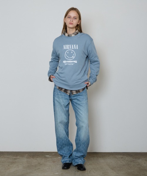 Calvin Klein(カルバン・クライン)の「Calvin Klein/カルバンクライン 90S STRAIGHT BOULEVARD BLUES デニムパンツ ストレートシルエット ブランドロゴ フルレングス ボトム 2026年秋冬 秋服冬服(デニムパンツ・メンズ・ライトブルー・32inch/30inch/34inch)」の14枚目の写真