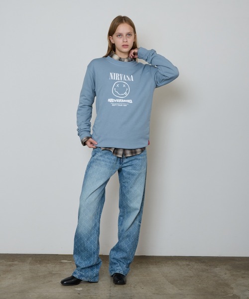 Calvin Klein(カルバン・クライン)の「Calvin Klein/カルバンクライン 90S STRAIGHT BOULEVARD BLUES デニムパンツ ストレートシルエット ブランドロゴ フルレングス ボトム 2026年秋冬 秋服冬服(デニムパンツ・メンズ・ライトブルー・32inch/30inch/34inch)」の15枚目の写真