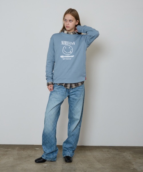 Calvin Klein(カルバン・クライン)の「Calvin Klein/カルバンクライン 90S STRAIGHT BOULEVARD BLUES デニムパンツ ストレートシルエット ブランドロゴ フルレングス ボトム 2026年秋冬 秋服冬服(デニムパンツ・メンズ・ライトブルー・32inch/30inch/34inch)」の16枚目の写真