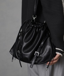 welise(�E�F���C�Y)�́ywelise/�E�F���C�Y�z�_�u���o�b�N���x���g�M�~�b�N PU���U�[ 2way �h���[�X�g�����O �n���h�o�b�O/�V�����_�[�o�b�O(�V�����_�[�o�b�O)