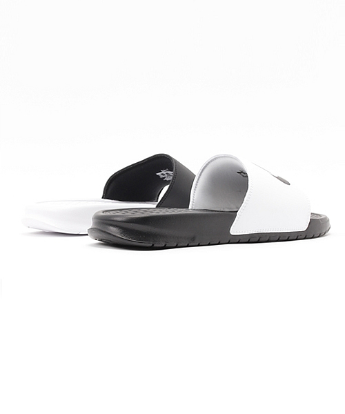 NIKE（ナイキ）の「NIKE ナイキ / ベナッシ JUST DO IT ミスマッチ（サンダル・メンズ・ブラック/ネイビー・26/27/28）」の6枚目の写真