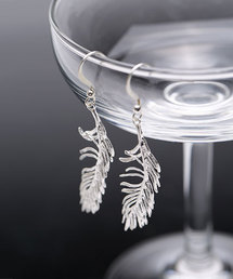 NANO universe | フェザーモチーフピアス(ピアス（両耳用）)