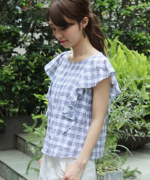 LIMITLESS LUXURY | ラッフルブラウス◆(シャツ/ブラウス)