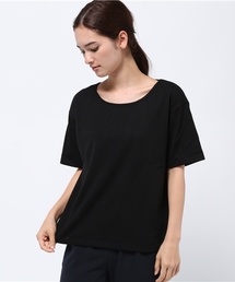 EMODA | RELAX WIDE Uネック Tシャツ(Tシャツ/カットソー)