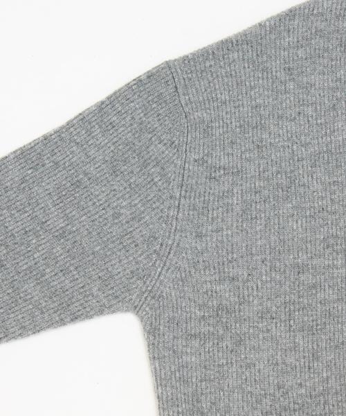 BEAUTY&YOUTH UNITED ARROWS（ビューティーアンドユースユナイテッドアローズ）の「BY∴ ソフトウールアゼロングカーディガン◆（カーディガン/ボレロ・レディース・グレー/ネイビー/オレンジ系その他・FREE）」の8枚目の写真