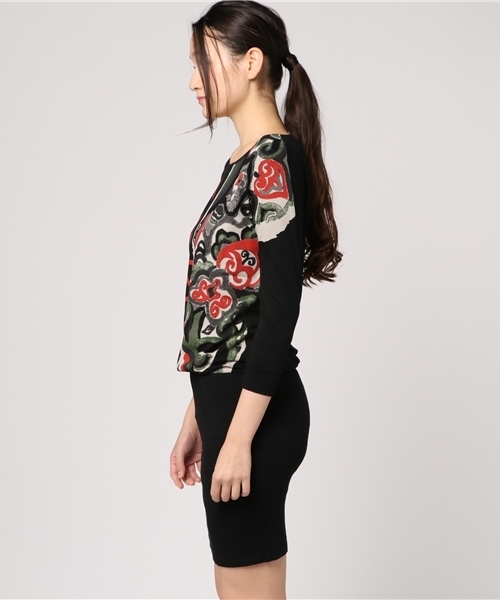 Desigual（デシグアル）の「「Desigual/デシグアル」ワンピース（ワンピース・レディース・ブラック・SMALL/LARGE/MEDIUM）」の9枚目の写真