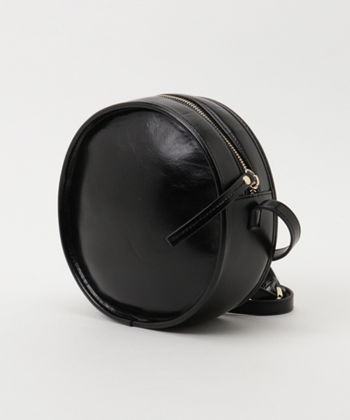 ORiental TRaffic（オリエンタルトラフィック）の「春夏新作★ラウンドショルダーバッグ★BA-159（ショルダーバッグ・レディース・ブラック/ベージュ・ﾌﾘ-）」の3枚目の写真