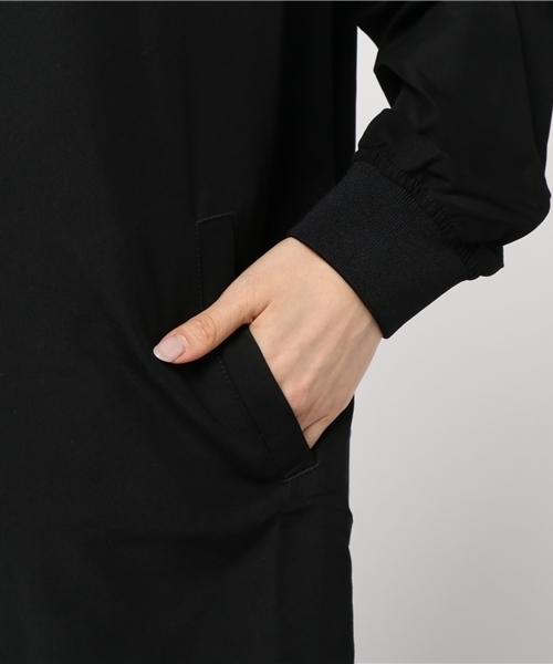 Honeys（ハニーズ）の「ロングリブブルゾン（ブルゾン・レディース・ベージュ/ブラック/カーキ・M/L）」の9枚目の写真