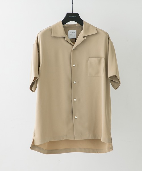 UNITED TOKYO サテンフォークシャツ UNITED TOKYO（ユナイテッドトウキョウ）の「サテンフォーク