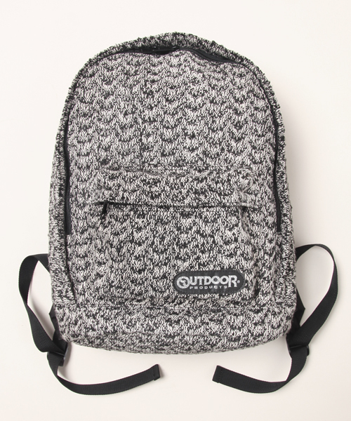 alcali(アルカリ)の「OUTDOOR×alcali / alcali別注 ツイードバックパック(バックパック/リュック・レディース・ブラック/グレー/その他・FREE)」の9枚目の写真