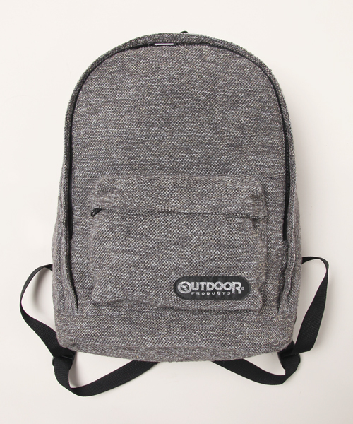 alcali(アルカリ)の「OUTDOOR×alcali / alcali別注 ツイードバックパック(バックパック/リュック・レディース・ブラック/グレー/その他・FREE)」の4枚目の写真