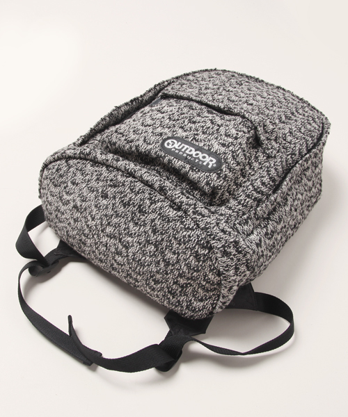 alcali(アルカリ)の「OUTDOOR×alcali / alcali別注 ツイードバックパック(バックパック/リュック・レディース・ブラック/グレー/その他・FREE)」の10枚目の写真