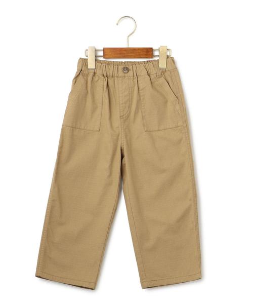 green label relaxing（グリーンレーベルリラクシング）の「【キッズ】ベイカーパンツ 9L ◆（その他パンツ・キッズ・ベージュ/オリーブ・135/115/125/105）」の2枚目の写真
