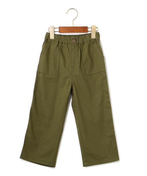 green label relaxing（グリーンレーベルリラクシング）の「【キッズ】ベイカーパンツ 9L ◆（その他パンツ・キッズ・ベージュ/オリーブ・135/115/125/105）」の11枚目の写真