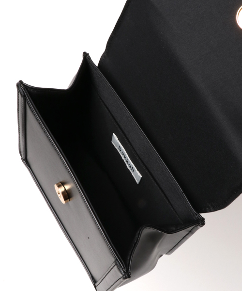 WEGO（ウィゴー）の「WEGO/ダブルベルトレトロミニショルダーバッグ（ショルダーバッグ・レディース・ブラック/その他1/その他2/レッド・FREE）」の7枚目の写真