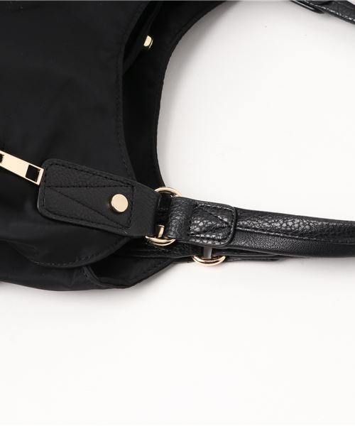 Rename（リネーム）の「Rename 軽量 ゴールドファスナー 高密度 ナイロン トートバッグ（トートバッグ・レディース・ネイビー/カーキ/ブラック/ベージュ/ブラック系その他/グレー/ライトベージュ/モカ/グレイッシュベージュ・FREE）」の12枚目の写真