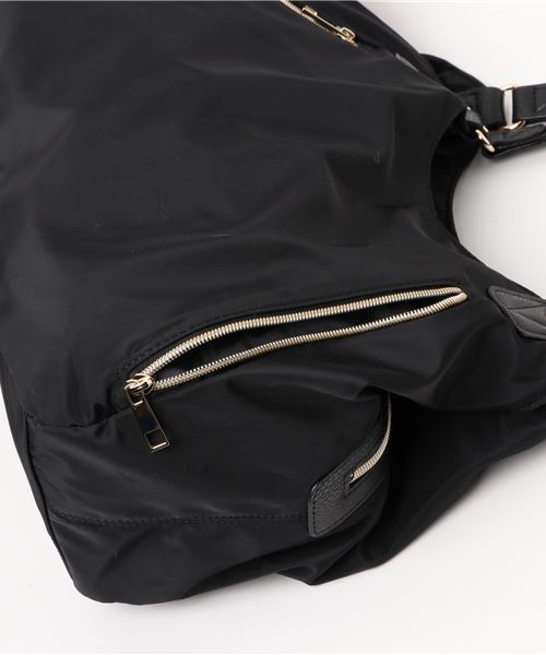 Rename（リネーム）の「Rename 軽量 ゴールドファスナー 高密度 ナイロン トートバッグ（トートバッグ・レディース・ネイビー/カーキ/ブラック/ベージュ/ブラック系その他/グレー/ライトベージュ/モカ/グレイッシュベージュ・FREE）」の13枚目の写真