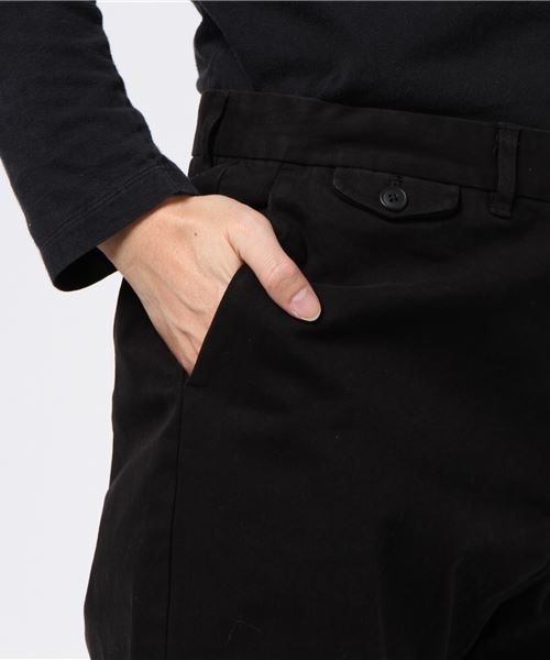 niko and...（ニコアンド）の「Nミリタリサージワイドパンツ【niko and ...】（その他パンツ・メンズ・ブラック/ベージュ・LARGE/MEDIUM）」の3枚目の写真