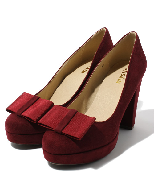 mystic(ミスティック)の「リボンパンプス(パンプス・レディース・ブラック/ブルー/ボルドー・36/37/38)」の7枚目の写真