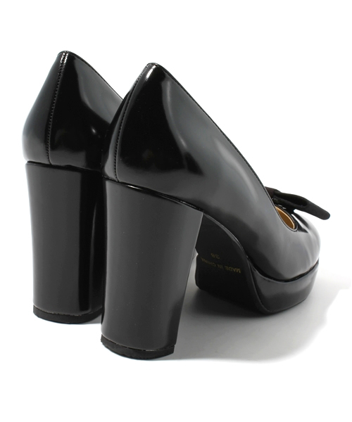 mystic(ミスティック)の「リボンパンプス(パンプス・レディース・ブラック/ブルー/ボルドー・36/37/38)」の5枚目の写真