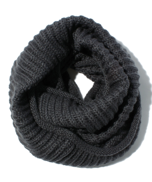 WEGO(ウィゴー)の「リブニットスヌード(ストール/ショール・レディース・ブラック/グレー/ベージュ/ブルー/ネイビー/ピンク/ワイン・FREE)」の13枚目の写真