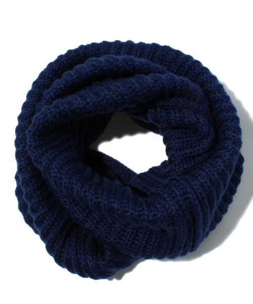 WEGO(ウィゴー)の「リブニットスヌード(ストール/ショール・レディース・ブラック/グレー/ベージュ/ブルー/ネイビー/ピンク/ワイン・FREE)」の17枚目の写真