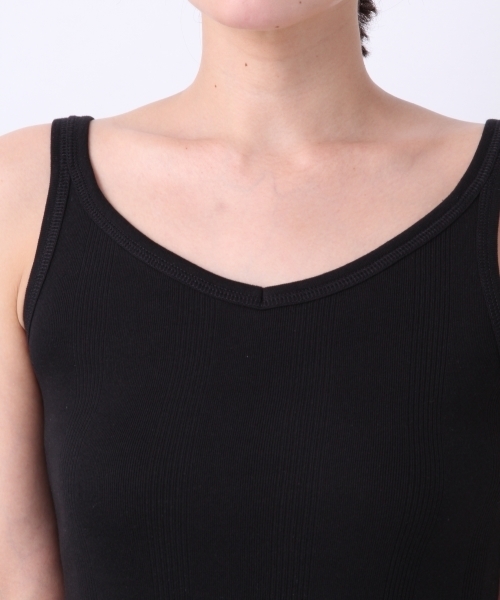 LEPSIM（レプシィム）の「ヘンソクリブタンク　786870（タンクトップ・レディース・オフホワイト/ブラック/マルチ/ベージュ系その他・MEDIUM/LARGE）」の10枚目の写真