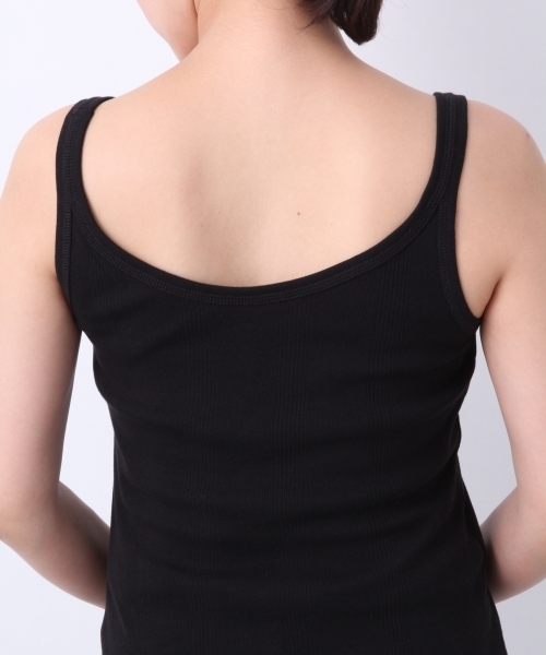 LEPSIM（レプシィム）の「ヘンソクリブタンク　786870（タンクトップ・レディース・オフホワイト/ブラック/マルチ/ベージュ系その他・MEDIUM/LARGE）」の13枚目の写真