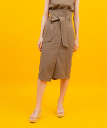 UNITED TOKYO | バイカラーランダムステッチスカート(スカート)