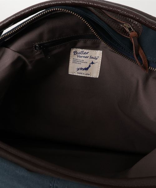 Butler Verner Sails(バトラーヴァーナーセイルス)の「【Butler Verner Sails】パラフィンエディターズバッグ-2/JA-2089(ショルダーバッグ・メンズ・ベージュ/ブラック/ネイビー・FREE)」の8枚目の写真