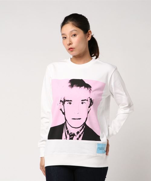 Calvin Klein Jeans(カルヴァンクラインジーンズ)の「ANDY WARHOL カプセルコレクション ポートレートスウェット(スウェット・レディース・ブラック/ホワイト/ホワイト系その他・SMALL/MEDIUM/LARGE)」の8枚目の写真