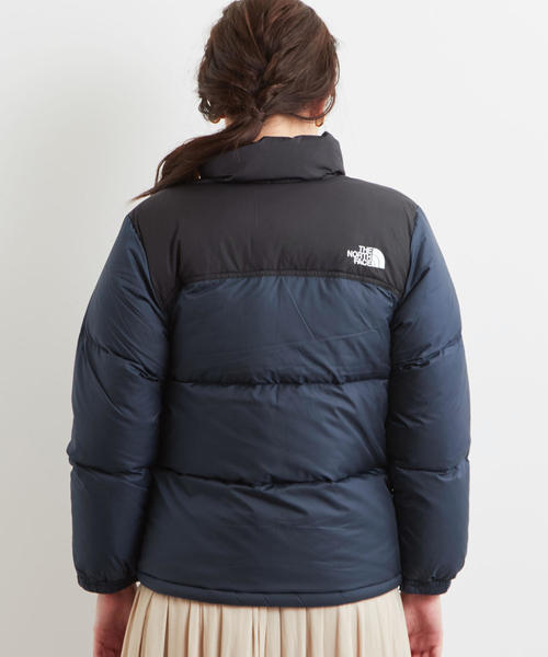 THE NORTH FACE（ザノースフェイス）の「[ザ ノースフェイス] SC THE NORTH FACE NUPTSE ダウンジャケット（ダウンジャケット/コート・レディース・ネイビー/ブラック・FREE）」の3枚目の写真