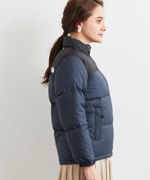 THE NORTH FACE（ザノースフェイス）の「[ザ ノースフェイス] SC THE NORTH FACE NUPTSE ダウンジャケット（ダウンジャケット/コート・レディース・ネイビー/ブラック・FREE）」の5枚目の写真