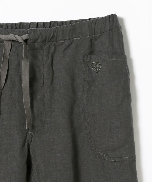 ORCIVAL(オーシバル)の「ORCIVAL / リネン パンツ <MEN>(その他パンツ・メンズ・チャコールグレー/ネイビー・5/4)」の6枚目の写真