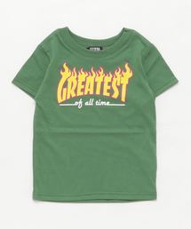 吸水速乾 ファイアーロゴ Tシャツ(110～130cm)