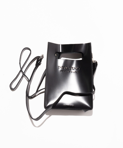 ADAM PATEK（アダムパテック）の「ADAM PATEK/【CAMAS】patent leather mini pouch shoulder（ショルダーバッグ・レディース・ブラック・FREE）」の5枚目の写真