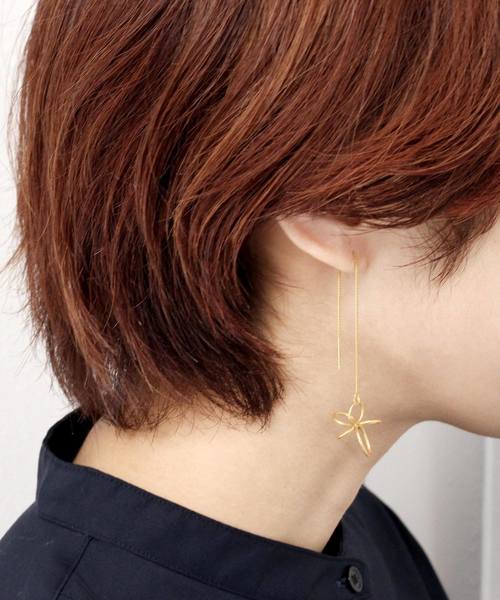 contra bo nepre(コントラ ボ ネプレ )の「OPTILE elitto pierce american chain / オプティルエリットピアスアメリカンチェーン(ピアス(両耳用)・レディース・ゴールド・FREE)」の1枚目の写真
