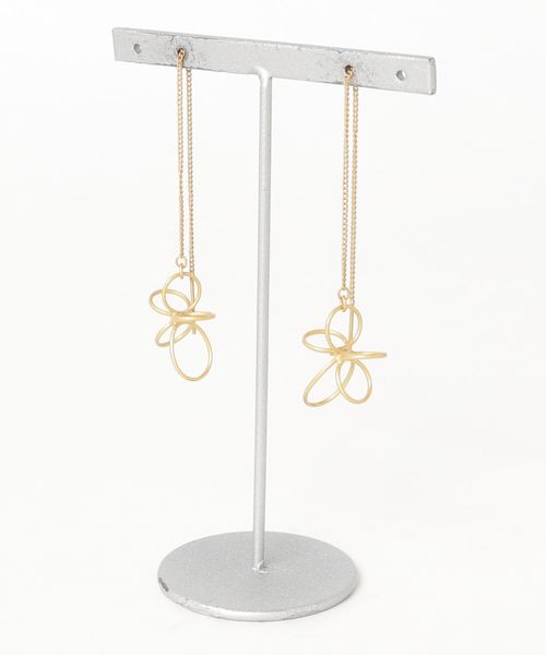 contra bo nepre(コントラ ボ ネプレ )の「OPTILE elitto pierce american chain / オプティルエリットピアスアメリカンチェーン(ピアス(両耳用)・レディース・ゴールド・FREE)」の2枚目の写真