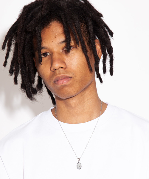 Anthe(アンテ)の「Anthe / maria oval top necklace Medium(ネックレス・メンズ・シルバー/ゴールド/ブラック・FREE)」の2枚目の写真