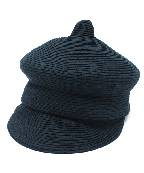 BEAMS BOY(ビームスボーイ)の「Cableami×BEAMS BOY / ブレード キャスケット(キャスケット・レディース・イエロー/ネイビー・ONE SIZE)」の5枚目の写真